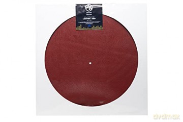 Audio Anatomy: Slipmat Leather - Red - Diameter: 295 Mm - Thickness: 1.5 Mm - Audio Anatomy