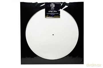 Audio Anatomy: Slipmat Leather - White - Diameter: 295 Mm - Thickness: 1.5 Mm - Audio Anatomy