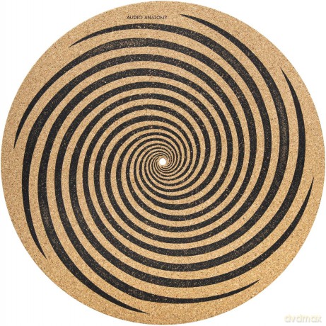 Audio Anatomy: Spiral Slipmat Cork - Diameter: 295 Mm - Thickness: 3Mm - Audio Anatomy