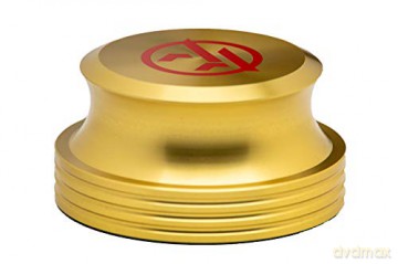 Audio Anatomy: Stabilizer - Diameter: 80mm - Height: 40mm - Weight: 416g. Gold
