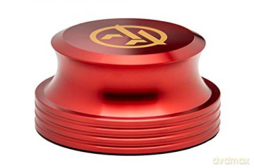 Audio Anatomy: Stabilizer - Diameter: 80mm - Height: 40mm - Weight: 416g. Red