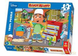 TREFL 24 Maxi Maniek Złota Rączka (Disney) 14123 [PUZZLE]