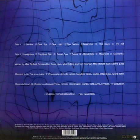 Mike Oldfield: Tubular Bells II (Blue Marbled) (Rsd 2022) [Winyl]