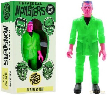 Universal Monsters: Universal Monsters Reaction Figure - Frankenstein (Glow-In-The-Dark Costume Colors)