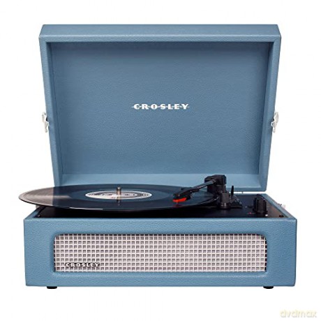 Crosley: Voyager Portable Turntable (Washed Blue)- Now With Bluetooth Out