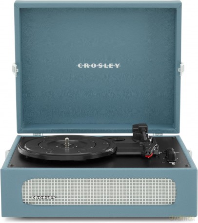 Crosley: Voyager Portable Turntable (Washed Blue)- Now With Bluetooth Out