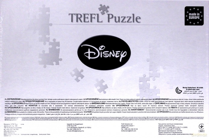 TREFL 24 Maxi Bambi - Bambi Najlepiej z Mamą (Disney) 14096 [PUZZLE]