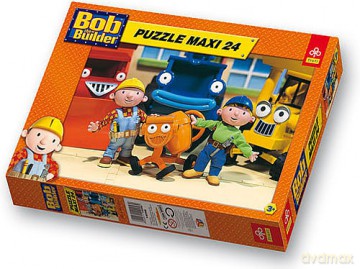 TREFL 24 MAXI Bob Budowniczy - Betoniarka Boba Budowniczego 14098 [PUZZLE]