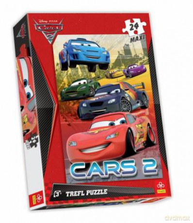 TREFL 24 MAXI Auta 2 - Kolorowy Wyścig (Disney) 14121 [PUZZLE]