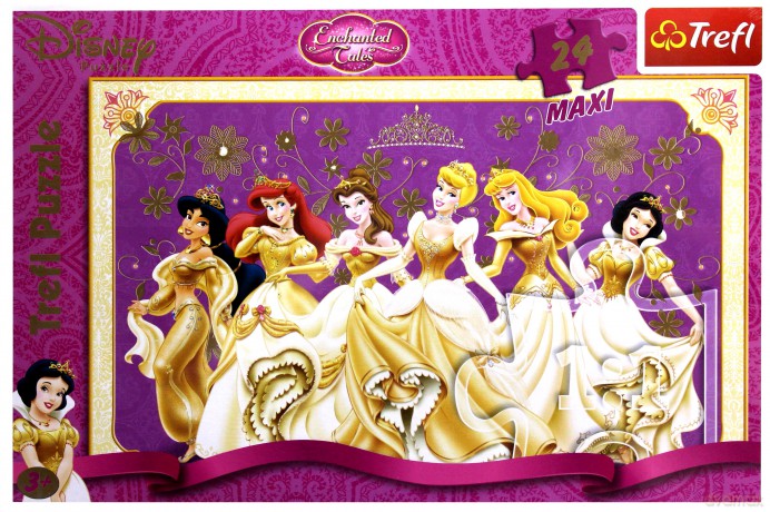 TREFL 24 Maxi Królewny (Disney) 14087 [PUZZLE]