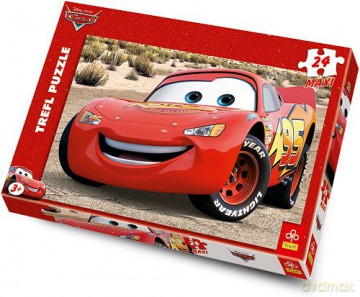 TREFL 24 Maxi Auta - Zygzak McQuinn (Disney) 14082 [PUZZLE]