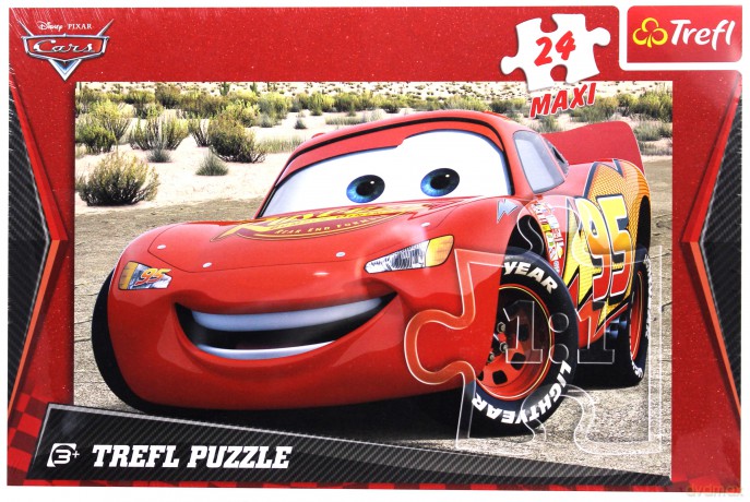 TREFL 24 Maxi Auta - Zygzak McQuinn (Disney) 14082 [PUZZLE]