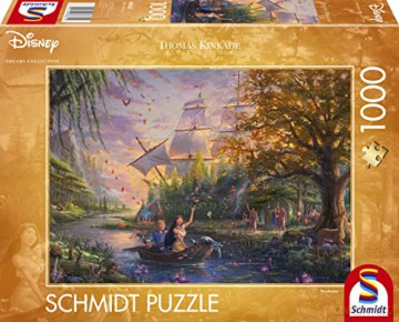 Disney: Disney Pocahontas 1000Pc Jigsaw Puzzle (Thomas Kinkade) [PUZZLE]