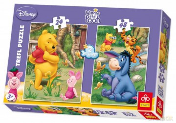TREFL 24+48 MIX Kubuś Puchatek (Disney) 34044 [PUZZLE]