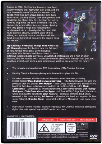 My Chemical Romance: Things That Make You Go Mmmm [DVD]