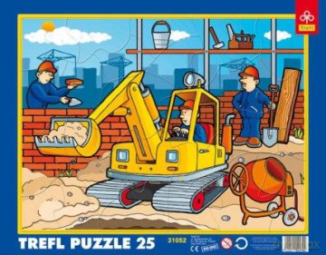 TREFL 25 Na Budowie 31052 [PUZZLE]