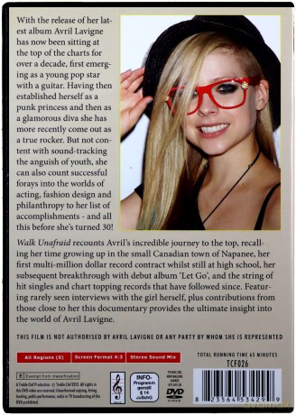 Avril Lavigne: Walk Unafraid [DVD]