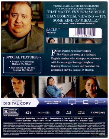 The Whale (Wieloryb) [Blu-Ray]