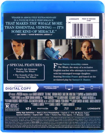 The Whale (Wieloryb) [Blu-Ray]
