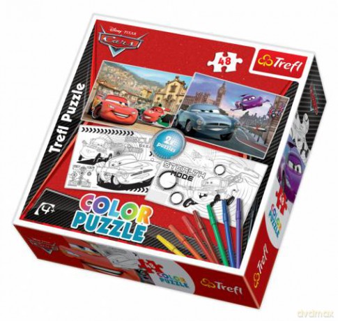 TREFL 2x48 COLOR Auta 2 (Disney) 36502 [PUZZLE]