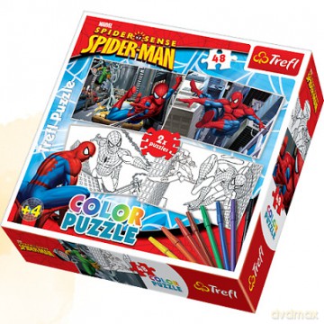TREFL 2x48 COLOR Spiderman 36506 [PUZZLE]