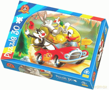 TREFL 30 Looney Tunes - Auto 18109 [PUZZLE]