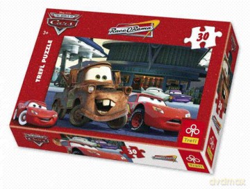 TREFL 30 Auta - Na Stacji Benzynowej 18137 [PUZZLE]