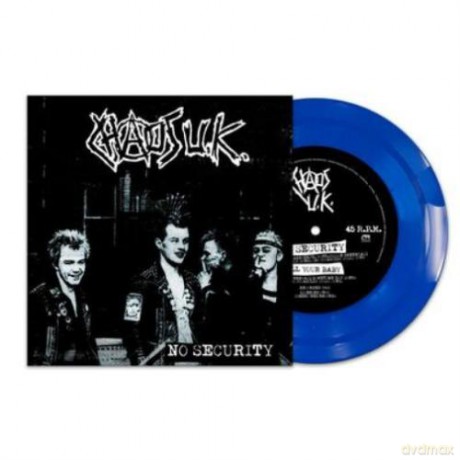 Chaos UK: No Security EP (Blue) [Winyl]