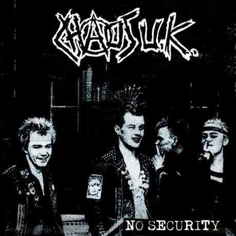 Chaos UK: No Security EP (Blue) [Winyl]