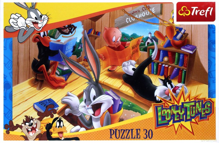 TREFL 30 el. Looney Tunes - Czytelnia 18126 [PUZZLE]