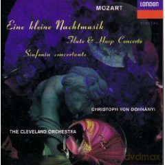 Dohnanyi,Cleveland Orch.: Mozart:Serenade In B,Conc,F.Flute + [CD]