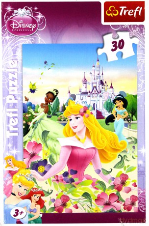 TREFL 30 el. Księżniczki - Letni Poranek (Disney) 18156 [PUZZLE]