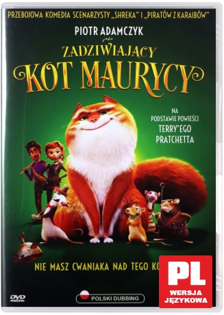 Zadziwiający kot Maurycy [DVD]