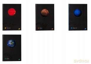 Zeszyt A4/96K kratka Planets Mix