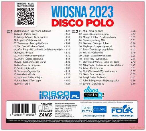 Disco polo Wiosna 2023 [2CD]