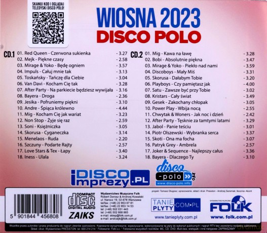 Disco polo Wiosna 2023 [2CD]