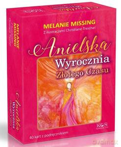 Anielska Wyrocznia Złotego Czasu. 40 kart z podręcznikiem - Melanie Missing [KSIĄZKA]