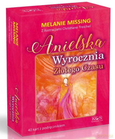 Anielska Wyrocznia Złotego Czasu. 40 kart z podręcznikiem - Melanie Missing [KSIĄZKA]
