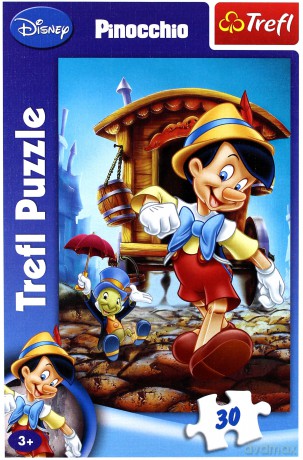 TREFL 30 el. Pinokio - Przyjaciel Pinokia (Disney) 18055 el. [PUZZLE]