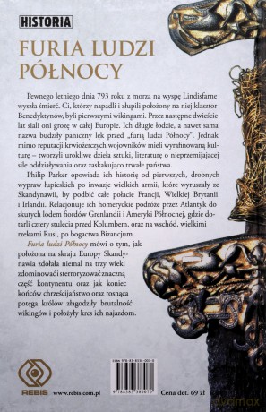 Furia ludzi Północy. Dzieje świata wikingów - Philip Parker [KSIĄZKA]