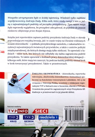 Kadencja w przestworzach - Żaklina Skowrońska [KSIĄZKA]
