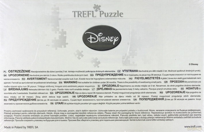 TREFL 30 el. Bambi - Skunksik i Bambi (Disney) 18132 [PUZZLE]