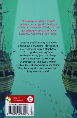 Muzeum z pazurkiem. Mapa skarbów - Holly Webb [KSIĄZKA]