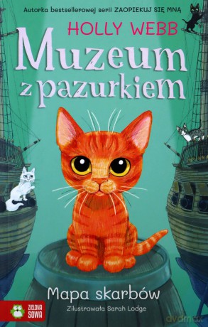 Muzeum z pazurkiem. Mapa skarbów - Holly Webb [KSIĄZKA]