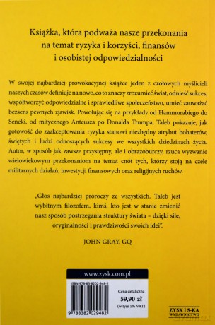 Na własne ryzyko. Ukryte asymetrie w codziennym życiu - Nassim Nicholas Taleb [KSIĄZKA]