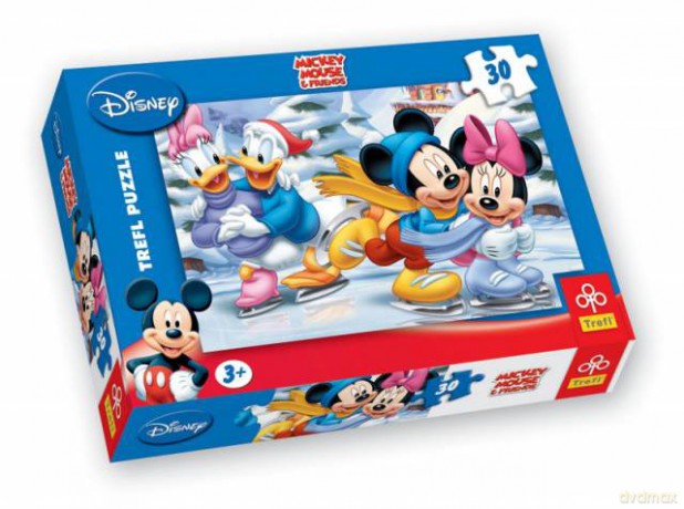 TREFL 30 Myszka Miki i przyjaciele - Zimowe Szaleństwa (Disney) 18157 [PUZZLE]