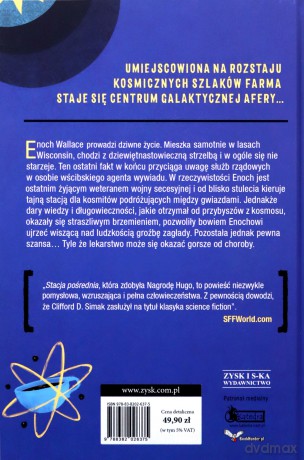 Stacja pośrednia - Clifford D. Simak [KSIĄZKA]