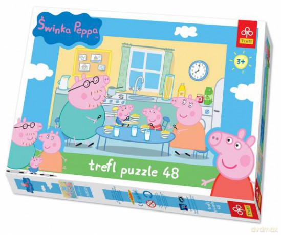 TREFL 48 Świnka Peppa 36500 [PUZZLE]