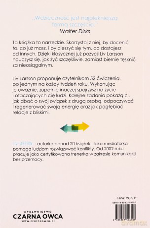 Wdzięczność. Najtańszy bilet do szczęścia - Liv Larsson [KSIĄZKA]