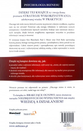 Wiesz, możesz - DZIAŁAJ! - Ken Blanchard, Meyer Paul J. [KSIĄZKA]